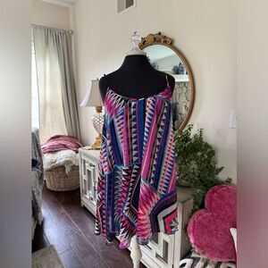 Express multicolored dress size extra small